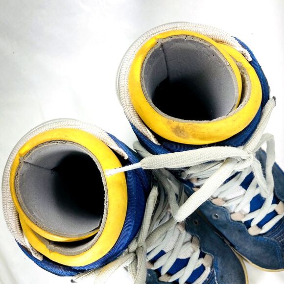 Burton Moto Snowboard Boots Suede Blue 41.5 8.5 Mens 9.5 Womens Removable Liners main image 5